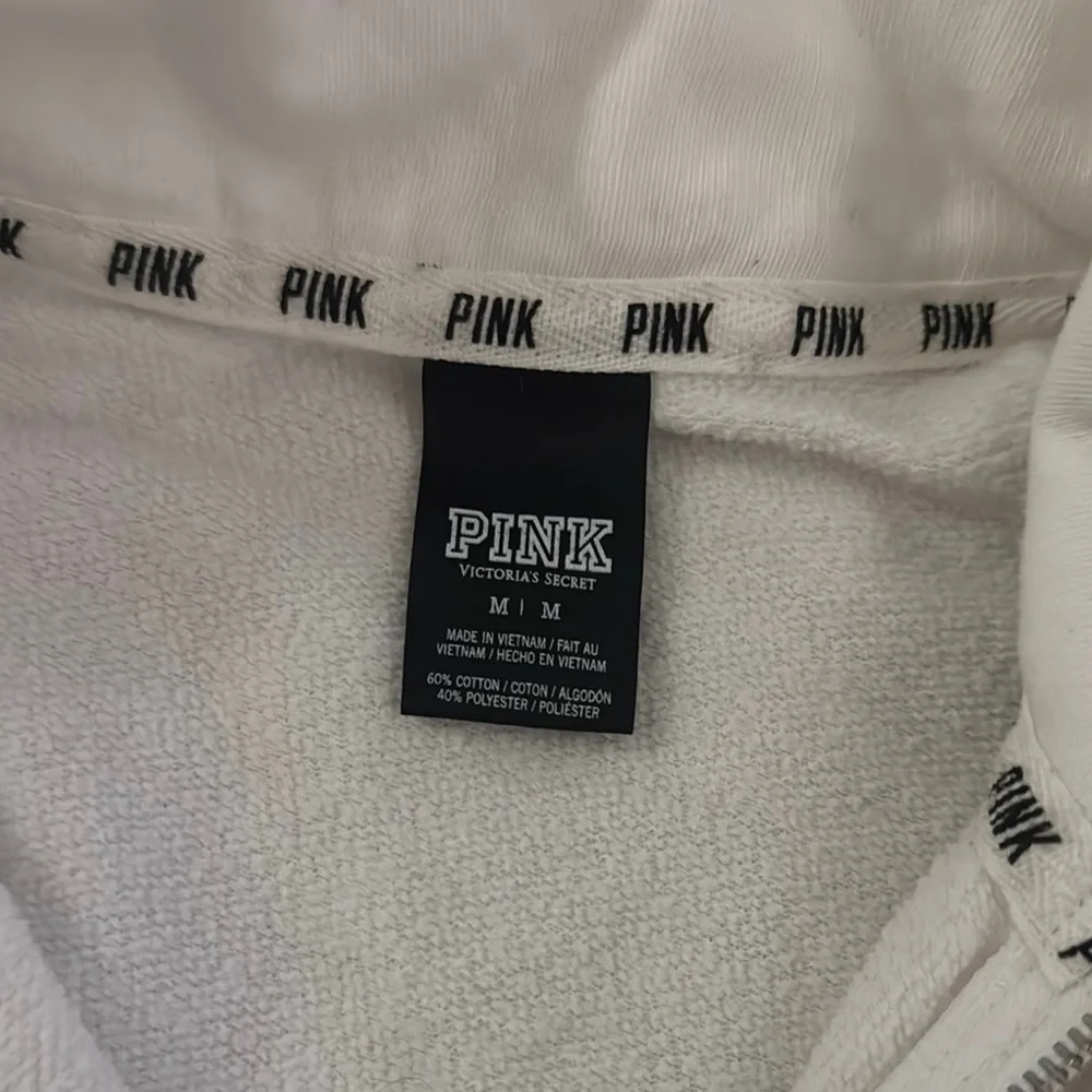 Victoria's Secret PINK White Pullover - Picture 2 of 4